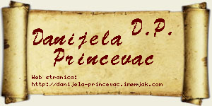 Danijela Prinčevac vizit kartica